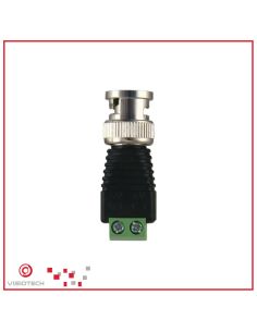 Safire - Connettore Bnc Maschio Conuscita  - Di 2 Terminali - 1 Unità