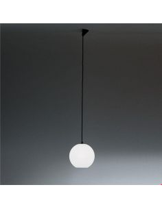 Lampada Artemide Aggregato Solo Diffusore Sfera 400 Opalino Bianco