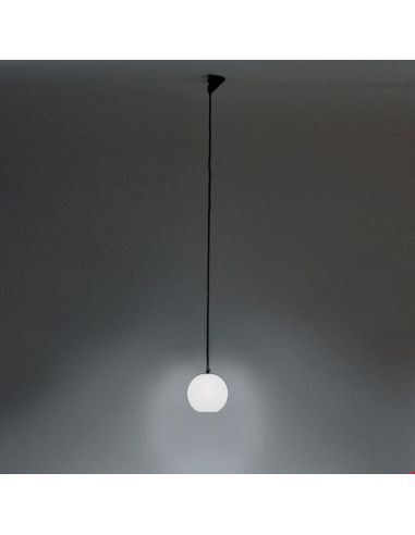 Artemide Aggregato Solo Diffusore Sfera 250/95 Opalino Bianco