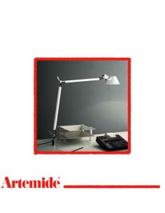 Artemide Tolomeo Lampada Tavolo Bianca Con Supporto Fisso Scrivania