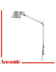 Artemide Tolomeo Led 2700K Alluminiocon Morsetto Lampada Tavolo