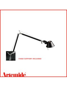 Artemide Tolomeo Mini Nera Lampada Completa Con Supporto Fisso Scrivania
