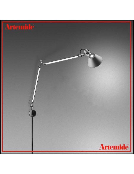 Lampada Artemide Tolomeo Parete In Alluminio A001000  A025150