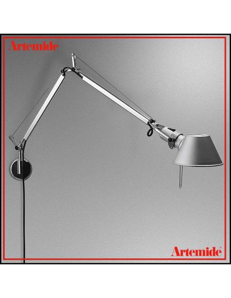 Artemide Tolomeo Mini Parete Alluminio Lampada Completa A005310