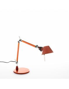 Artemide Tolomeo Micro Arancio Lampada Tavolo