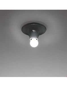 Artemide Teti Trasparente Nero Grafite 1 Pezzo Lampada Soffitto/Parete