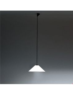 Aggregato Solo Diffusore Cono Opalino Bianco