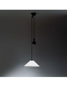 Aggregato Solo Diffusore Cono Opalino Bianco 2