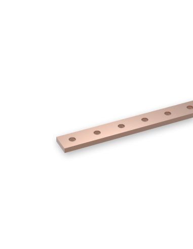 Barra Rame Filettata 25X6x1750 400A
