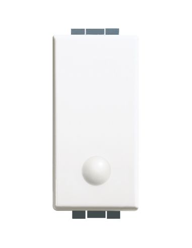 Luna - Pulsante 1P No 10A Illuminabile