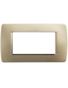 Luna - Placca 4P Giallo Metallizzato