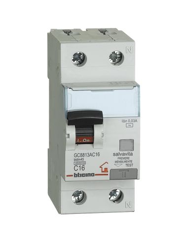 Btdin-Rs - Mag. Diff  Ac 1Pn 30Ma 16A 4500