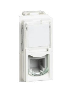 L.Now - Connettore Rj11 (4/6) K10 Bianco