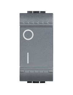 Ll - Interruttore 2P 16A 1M Antracite