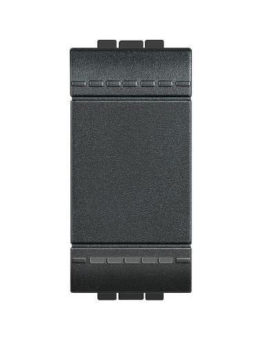 Ll - Pulsante 1P No 10A 1M Antracite