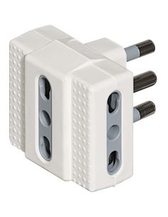 Kit - Adattatore Tris 3 Bipasso Sp 16A B