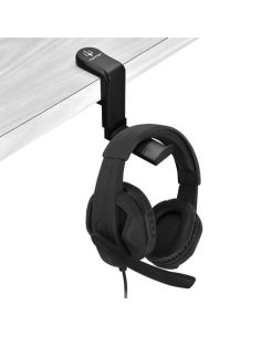 Portacuffie Triton P002-Hh01 Poggiacuffie Da Sottoscrivania Con Clip A Molla O Adesivo Gancio 360