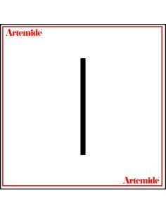 Artemide Alphabet Of Light Lampada Da Parete 'I' Uppercase E Solo Supporto