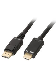 Cavo Lindy Displayport Maschio - Hdmi A Maschio 10.2G Connettori Placcati Oro 2Mt