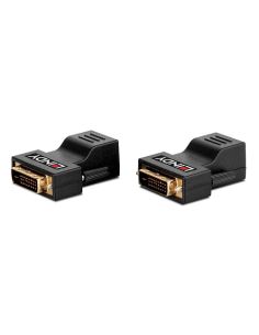 Externder Lindy Cat.6 Dvi-D Single Link Fino A  70Mt (Cat.6 U/Utp Non Incluso)1Unità Trasmittente 1 Unità Ricevente