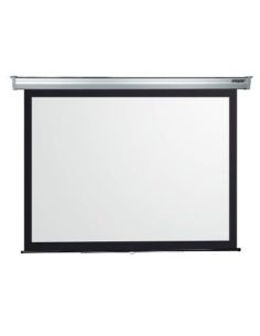 Schermo Proiezione Elettrico 200X200cm 1:1 Tela Bianca Ignifuga Modello New Gold