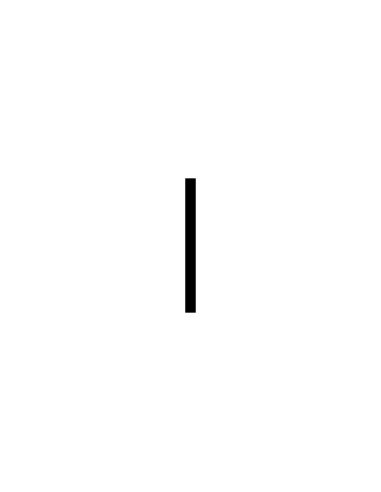 Artemide Alphabet Of Light Lampada Da Parete 'I' Lowercase