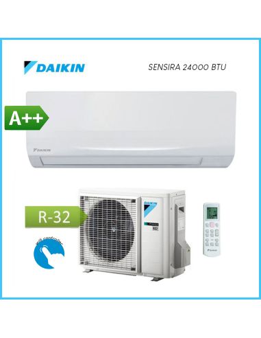 Climatizzatore Daikin Sensira 24000Btu Gas R32 Classe A Wifi Control