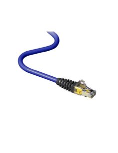Bretella Di Connessione Schermata S/Ftp Plug/Plug  Rj45 Profilo Ridotto Categoria 6 250Mhz Lunghezza 2M, 26 Awg, Lszh Colore Blu