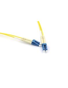 Bretella Di Connessione E Permutazione A 2 Fibre  Ottiche Monomodale Os2 Connett. Lc-Lc Duplex 3M Guaina Esterna Lszh Iec60332-1