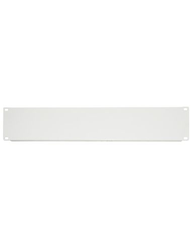Pannello Cieco 2 Unita' Per Armadi Rack 19 Grigio Viti Incluse