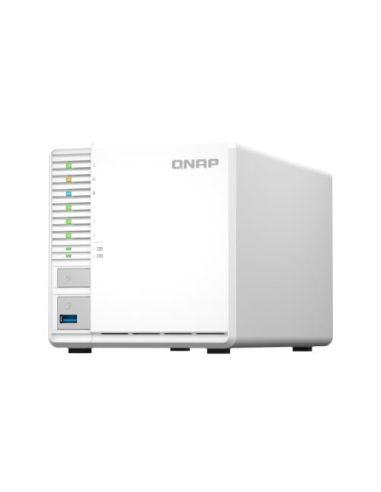 Nas Tower Qnap Ts-364-8G 3X 3.5 Sata 2 M.2 Pcie 1X 2.5 Gbe 8Gb Ram 1X Hdmi Intel Celeron N5105/N5095 4Core