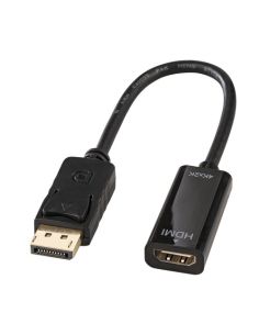 Adattatore Lindy Displayport Maschio - Hdmi A Femmina 4K Passivo