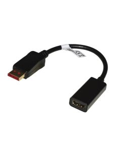 Adattatore Displayport 1.4 Maschio - Hdmi 2.0 Femmina Contatti Dorati 4Kx2k60hz Hdr Rgb4:4:4