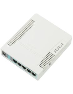 Routerboard Mikrotik 951G-2Hnd 600Mhz Cpu,128Mb,5Xgbit Lan,Built-In 2.4Ghz 802B/G/N 2X2 2Chain Wireless With Integr Ant,Psu,L4