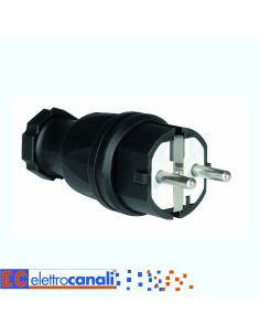 Spina Tedesca Diritta Ip44 220V 2Pt16a