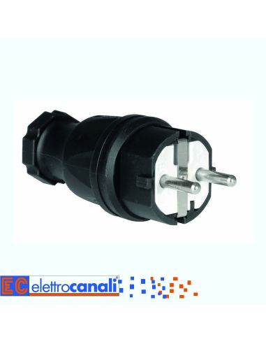 Spina Tedesca Diritta Ip44 220V 2Pt16a