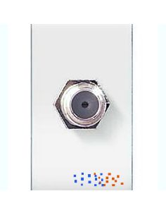 Presa Coassiale Life Sat Tipo F Bianco