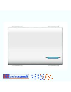 Triplo Tasto Life Illuminabile Bianco