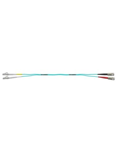 Bretelle Bifibra Optoplast 50/125 Om3, Cavo Minizip Lszh Aqua Sc/Pc – Lc/Pc L 3M