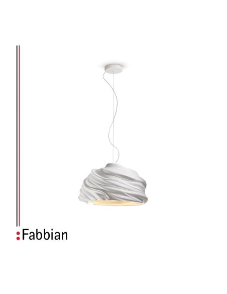 Fabbian Cyclone Lampada Sospensione Led Bianco Fabbian Cyclone Lampada Sospensione Led Bianco