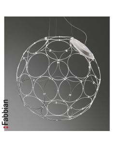 Fabbian Giro Sospensione Diametro 671X24w Led Bianco 2