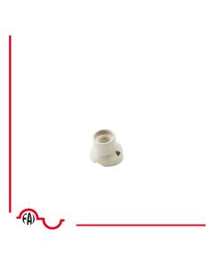 P.De Porcellana E27 Base Curva