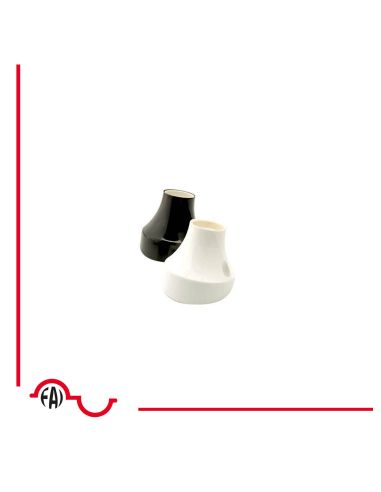 Puntoluce Termopl. E27 Base Curva Bianco
