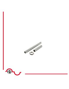 Dado Sagomato In Alluminio 3/8 Gas