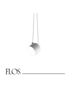 Flos Aim Lampada A Sospensione Bianca Completa F0090009