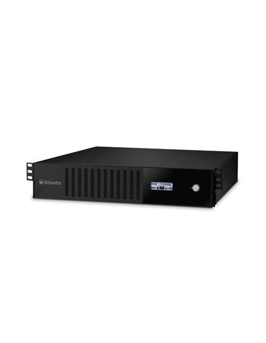 Ups Atlantis A03-Hp2201-Rc 2200Va (1320W) Server Rack-2U Sinewave Line Interactive Con Avr Boost E Buck Lcd 6*Iec Sw Contr. Incl