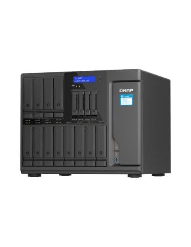 Nas Tower Qnap Ts-1655-8G 16Hd 12X3,5/2,5  4X2.5  2Xm.2 Pcie 2Px2.5Gbe 8Gb Ram Ddr4 4P Usb Hdmi Intel Atom C5125 8Core 550W