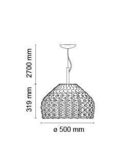 Flos Tatou Suspension 2 Bianca Lampacomposta F7755009f7756009 2