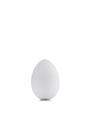 Fontana Arte Uovo Lampada Tavolo Piccola Bianco
