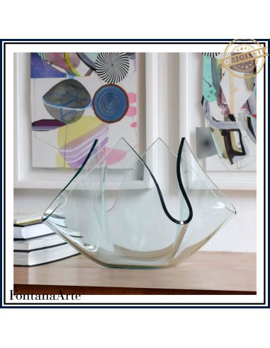 Fontana Arte Vaso Cartoccio Q Trasparente